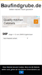 Mobile Screenshot of baufindgrube.de